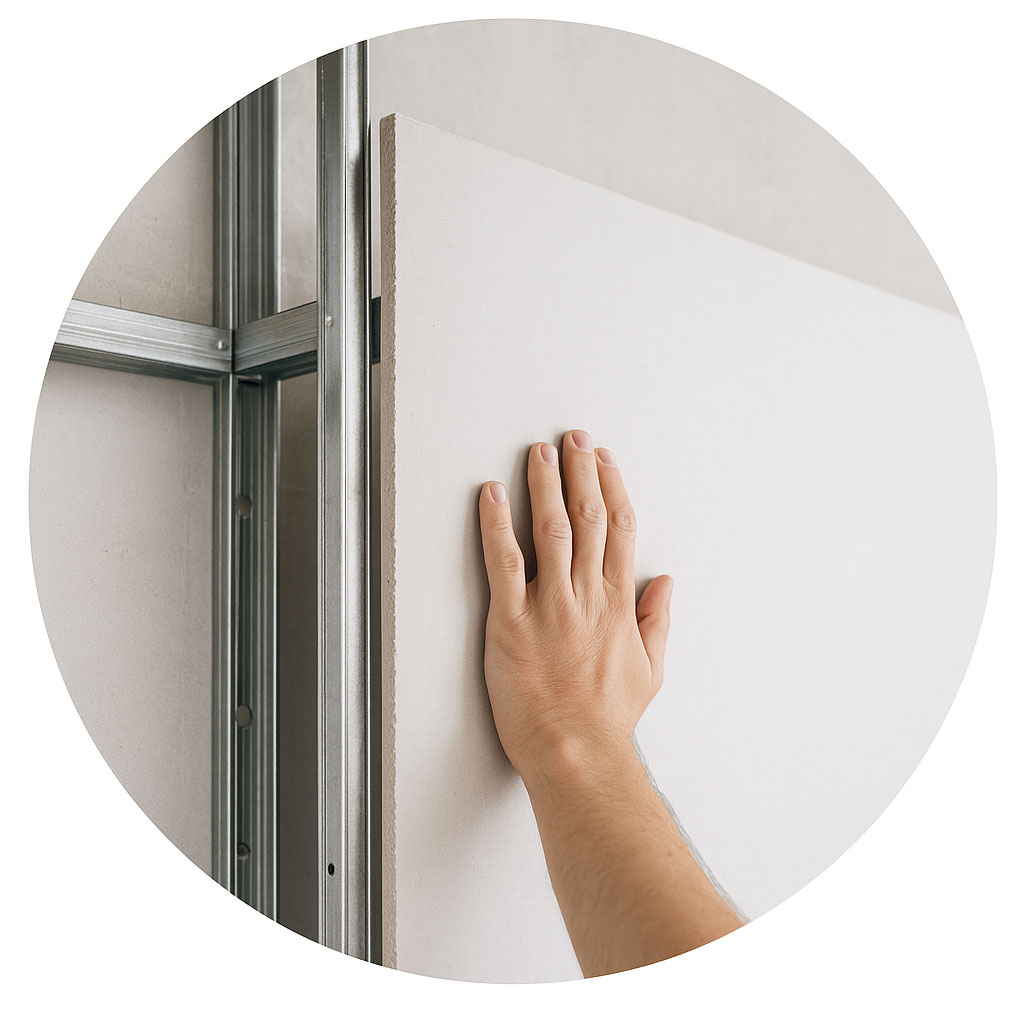 Trockenbau Innenausbau mit abgehängter Decke